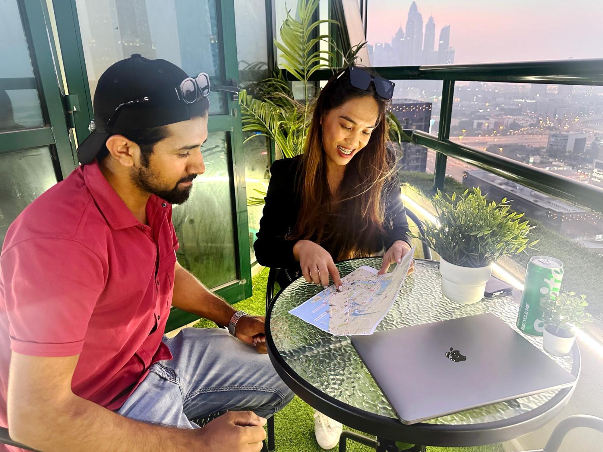 Horizon View Partition Room In Barsha Heights Near Metro 迪拜 外观 照片
